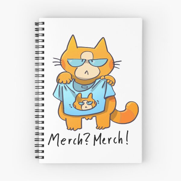 Item preview, Katerskizze Merch Tshirt designed and sold by mariabluelines.
