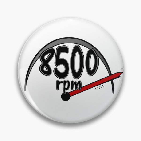 Item preview, 8500 rpm Racing car rev counter designed and sold by Frizzanteworld.
