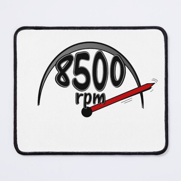 Item preview, 8500 rpm Racing car rev counter designed and sold by Frizzanteworld.