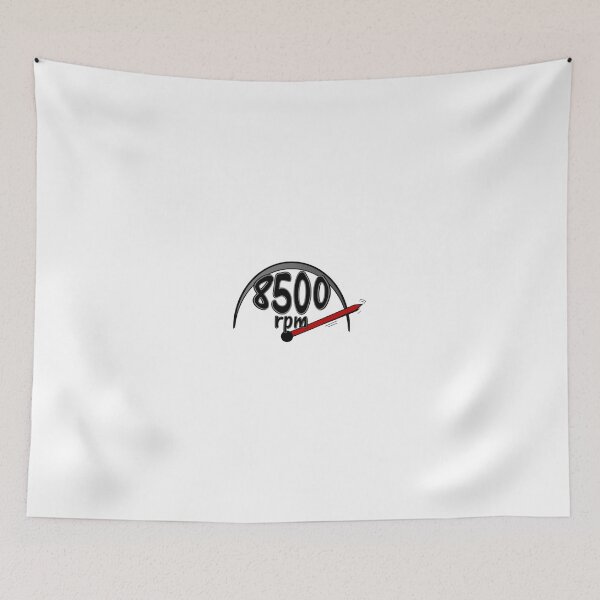 Item preview, 8500 rpm Racing car rev counter designed and sold by Frizzanteworld.