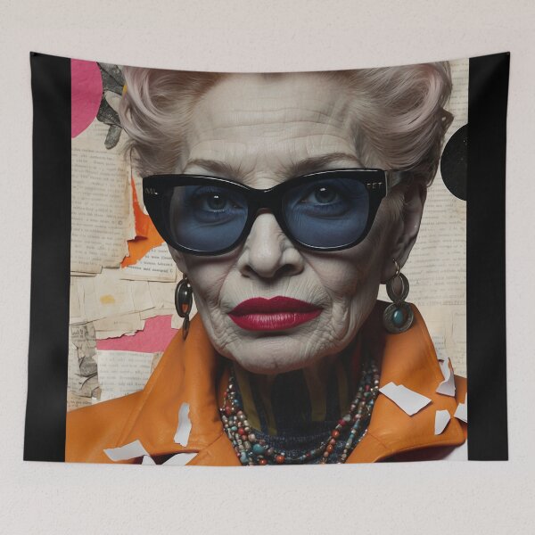 Item preview, Iris Apfel_Fashion Queen designed and sold by SimplifyCD.