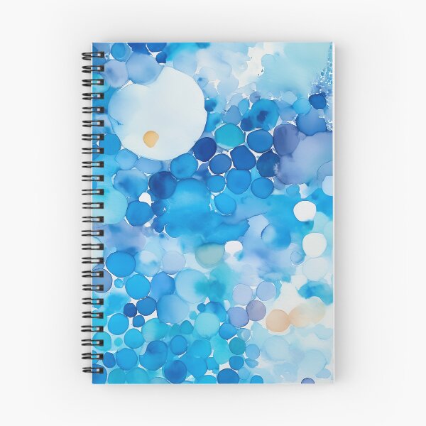 Artikelvorschau, Aquarellblaue Tupfen entworfen und verkauft von Tamas Das.
