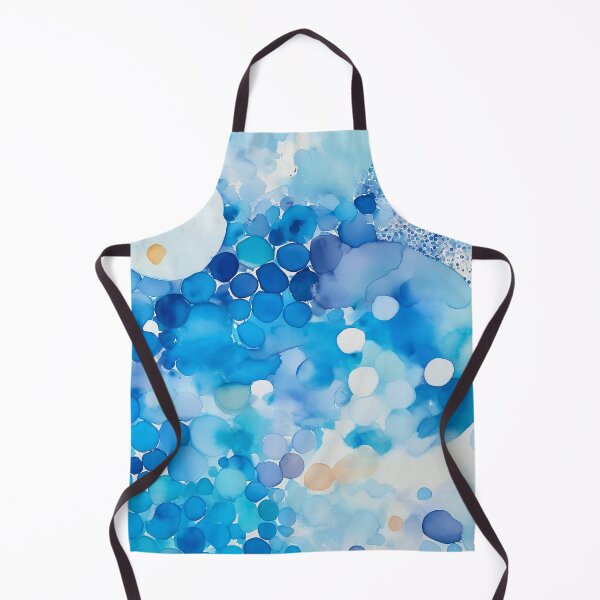 Artikelvorschau, Aquarellblaue Tupfen entworfen und verkauft von Tamas Das.