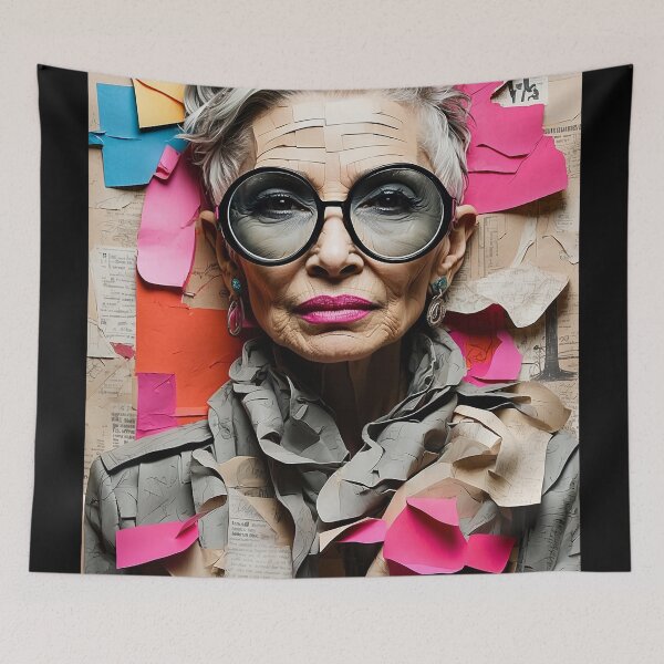 Item preview, Quotes Iris Apfel_Fashion of Queen designed and sold by SimplifyCD.