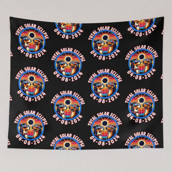 Item preview, Dogs Solar Eclipse Glasses  designed and sold by WoodburyLake.