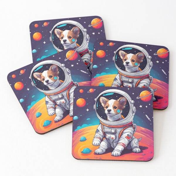 Item preview, Puppy Astronaut Explores the Cosmos designed and sold by Tom-Johnson.