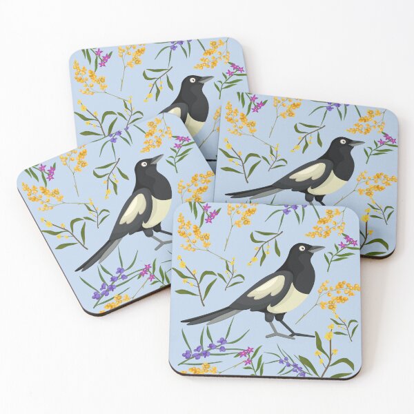 Item preview, Australian Magpie Bird designed and sold by AnulaArt.