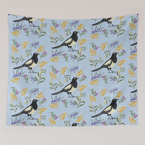 Item preview, Australian Magpie Bird designed and sold by AnulaArt.