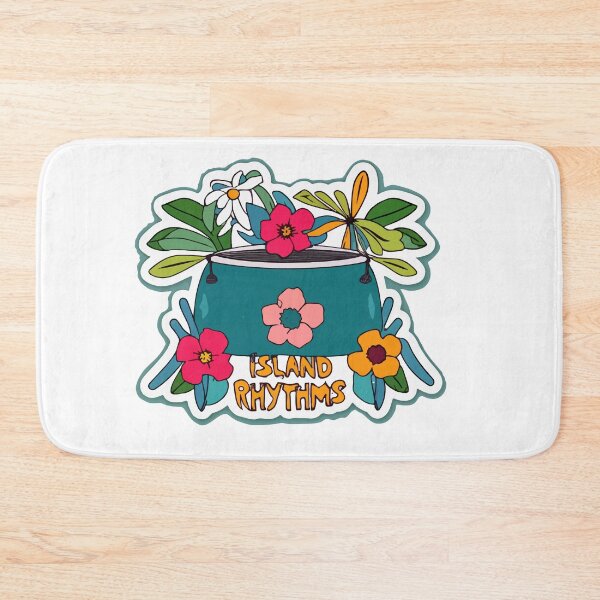 Item preview, Island Rhythms Steelpan and Caribbean Flowers Design designed and sold by NiftyWrx.