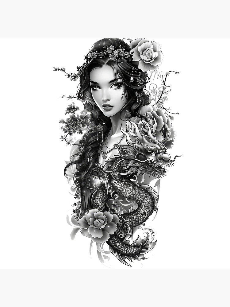 Japanese Style Tattoo Art 洋書 flat,750x,075,f-pad,750x1000,