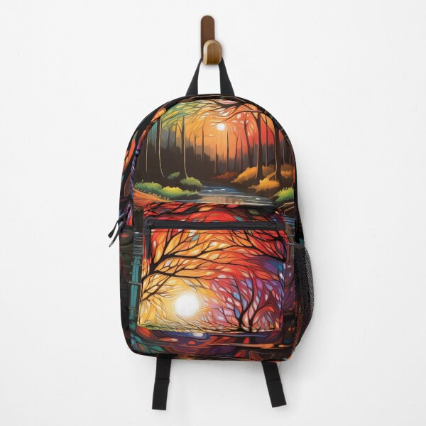 Item preview, Magical Winter Forest Sunset designed and sold by unimuse.