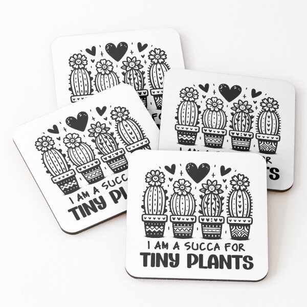 Item preview, I Am A Succa For Tiny Plants designed and sold by PeelZinc.