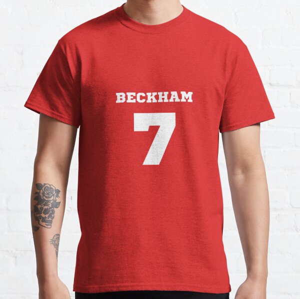 David Beckham 7 T-Shirts for Sale | Redbubble