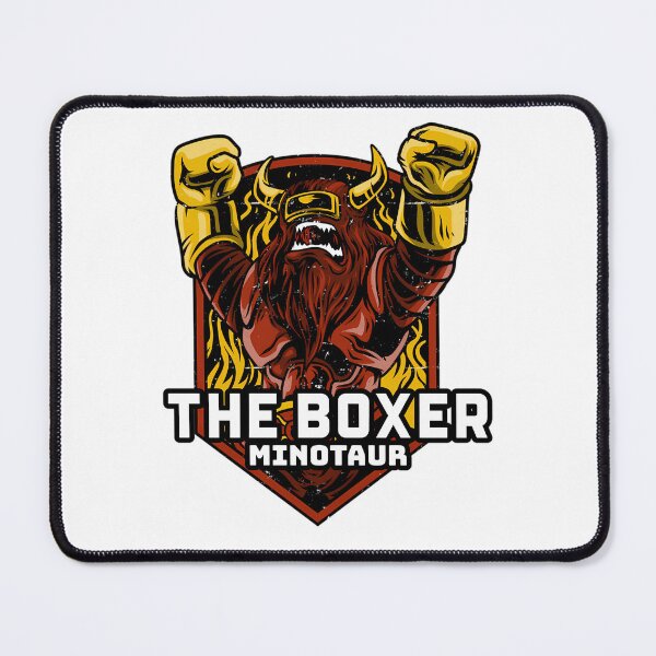 Item preview, The Boxer Minotaur designed and sold by FredrickAskins.