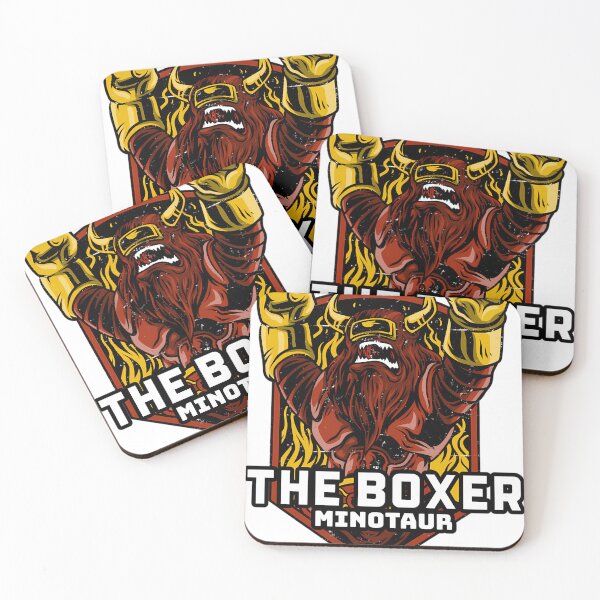 Item preview, The Boxer Minotaur designed and sold by FredrickAskins.