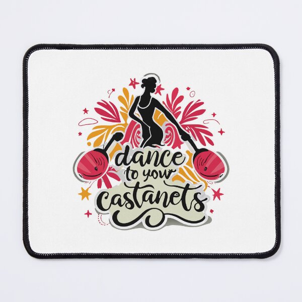 Item preview, Flamenco Rhythm - Dance to Your Castanets Sticker Design designed and sold by NiftyWrx.