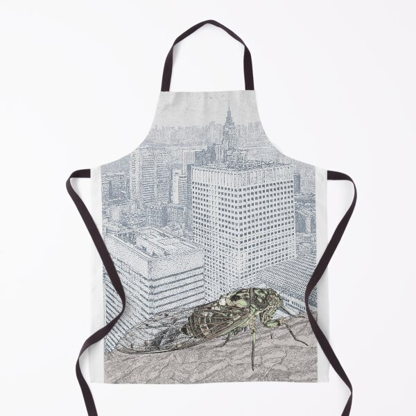 Item preview, Cicada looking down on Tokyo designed and sold by AardvarkAnarchy.