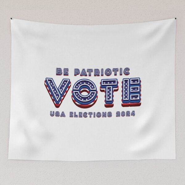Item preview, Be Patriotic Vote - 2024 Elections designed and sold by Whimsical  Thinker.