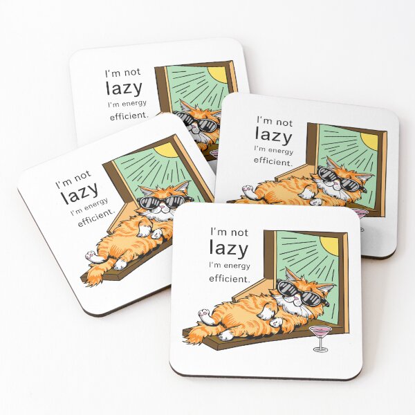 Item preview, Chill Vibes Feline, Sunbeam Lounging Tabby, I'm not lazy; I'm energy efficient, Lazy Cat on a Sunny Day, Expression is complete relaxation designed and sold by FEBRICAST.