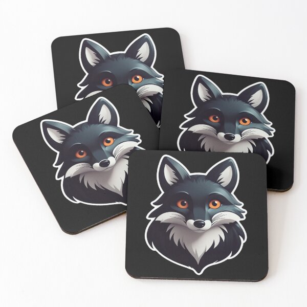 Item preview, Black fox face designed and sold by MPDesign84.