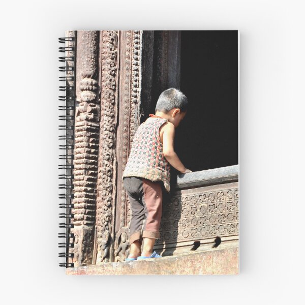 Item preview, The Daring Boy from the Rooftops of Kathmandu designed and sold by franck380.