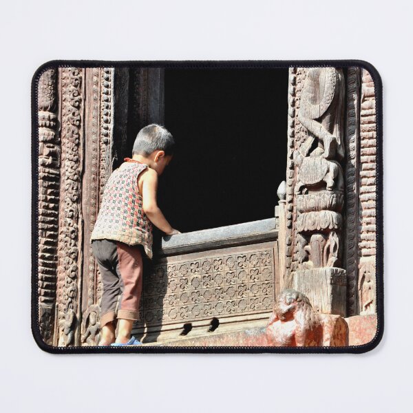 Item preview, The Daring Boy from the Rooftops of Kathmandu designed and sold by franck380.