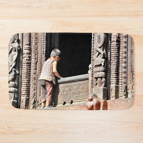 Item preview, The Daring Boy from the Rooftops of Kathmandu designed and sold by franck380.