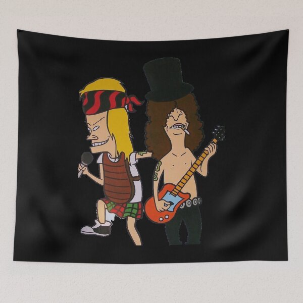Item preview, GNR Axl Rose Slash Funny designed and sold by AmberHutchins.
