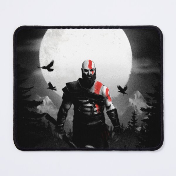 Item preview, God of War Mountain with Kratos  designed and sold by AmberHutchins.