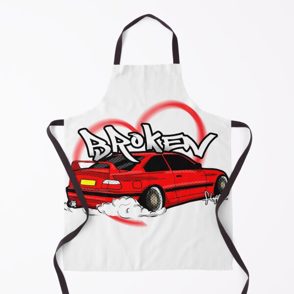 Item preview, Broken Red Street Car designed and sold by MonkiFlipp.