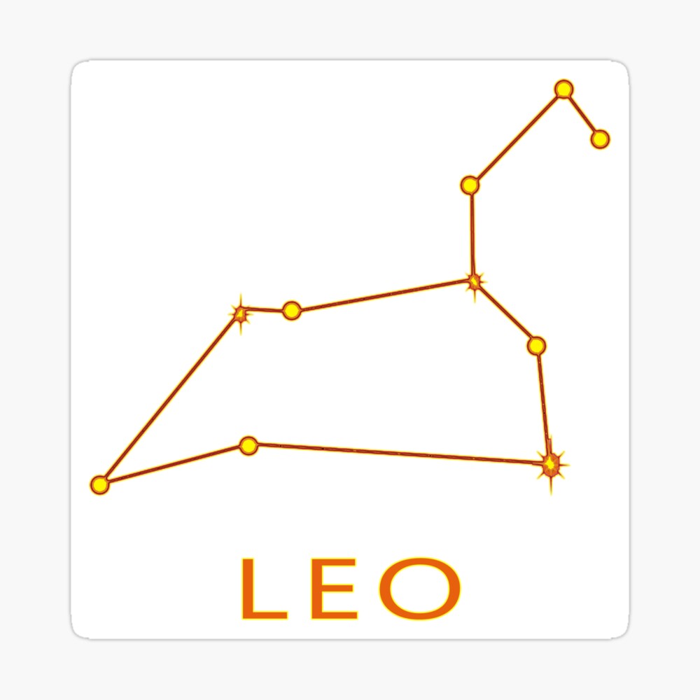 Leo Constellation Zodiac Astrology Start Chart