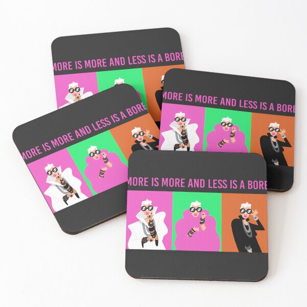 Item preview,  Iris Apfel More Is More And Less Is A Bore designed and sold by AndrewSelander.