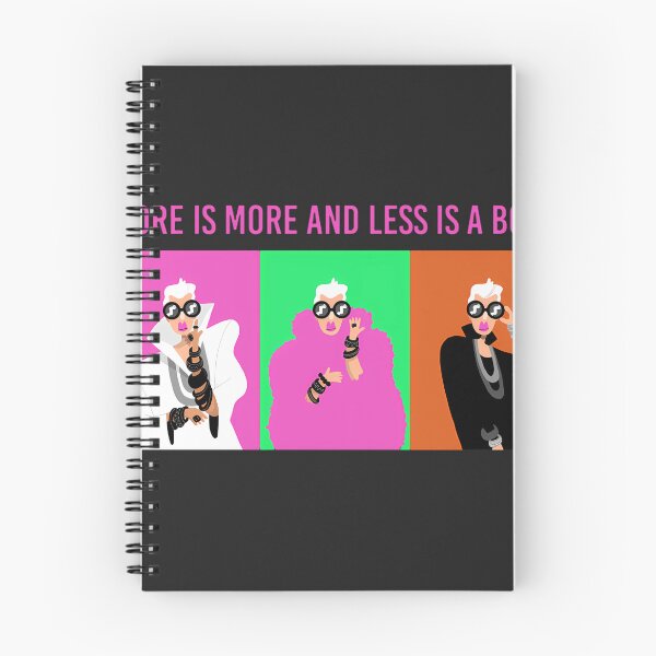Item preview,  Iris Apfel More Is More And Less Is A Bore designed and sold by AndrewSelander.