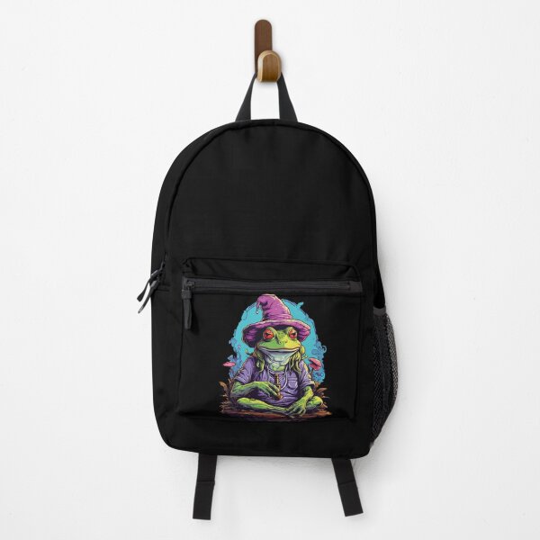 Item preview, Frog Psychedelic Art Forest Mushrooms Music Festival designed and sold by LuminOrb.