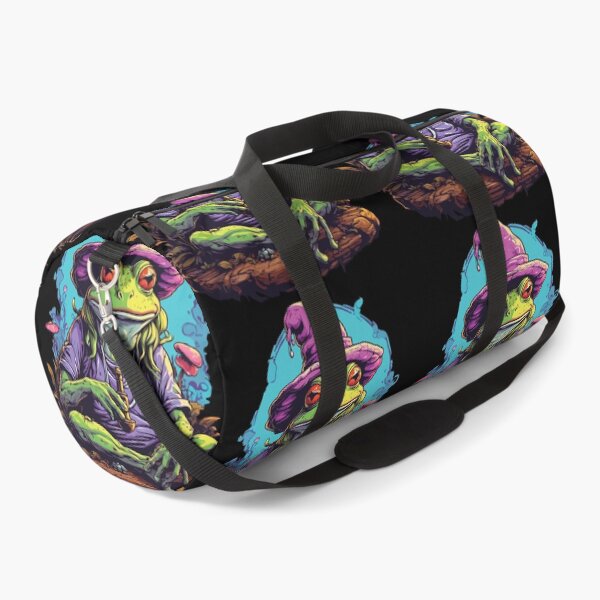 Item preview, Frog Psychedelic Art Forest Mushrooms Music Festival designed and sold by LuminOrb.
