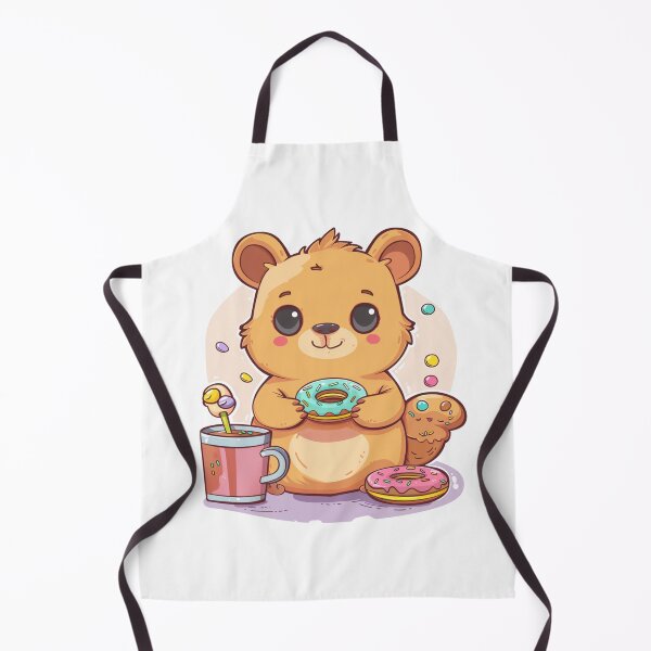 Item preview, Lindo Quokka comiendo donut designed and sold by MilkyBerryShop.