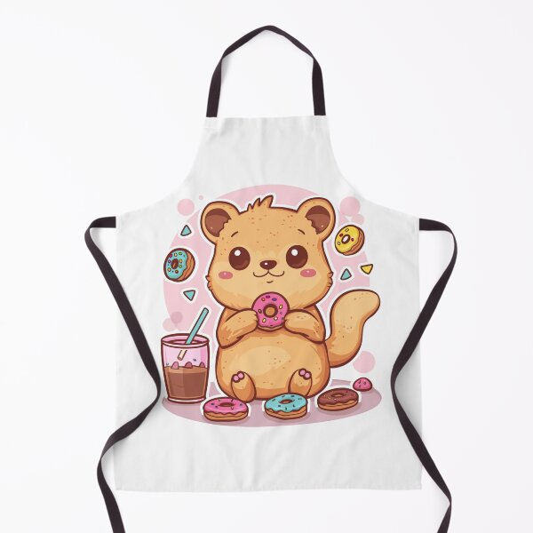 Item preview, Kawaii Quokka comiendo donut designed and sold by MilkyBerryShop.