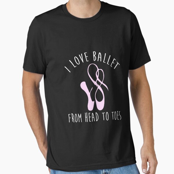 Item preview, I Love Ballet Ballerina Pointe Shoes Girls designed and sold by noirty.