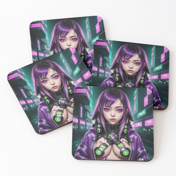 Item preview, Cyberpunk Anime Girl 4 designed and sold by Cyberpunk Neo.