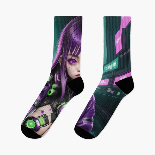 Item preview, Cyberpunk Anime Girl 4 designed and sold by Cyberpunk Neo.