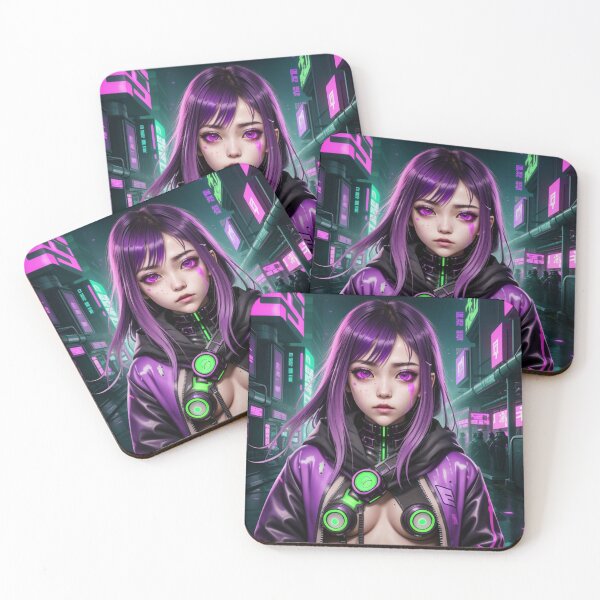 Item preview, Cyberpunk Anime Girl 5 designed and sold by Cyberpunk Neo.