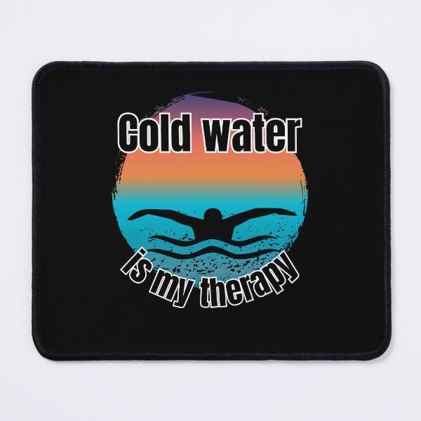 Item preview, Cold Water Is My Therapy Funny Gifts for Pepole Who Like Ice Bathing designed and sold by byMartha.