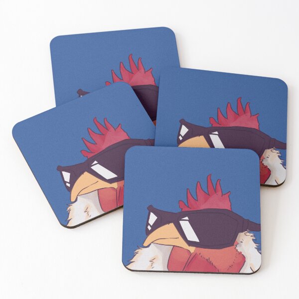 Item preview, funny cool rooster designed and sold by A_fishhh.