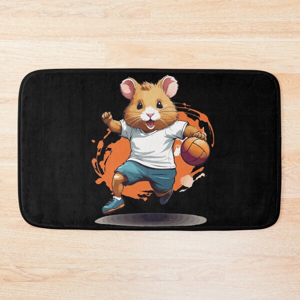 Item preview, Cute hamster handball player streetwear designed and sold by LuminOrb.