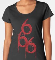 666 The Number of the Beast Women's Premium T-Shirt