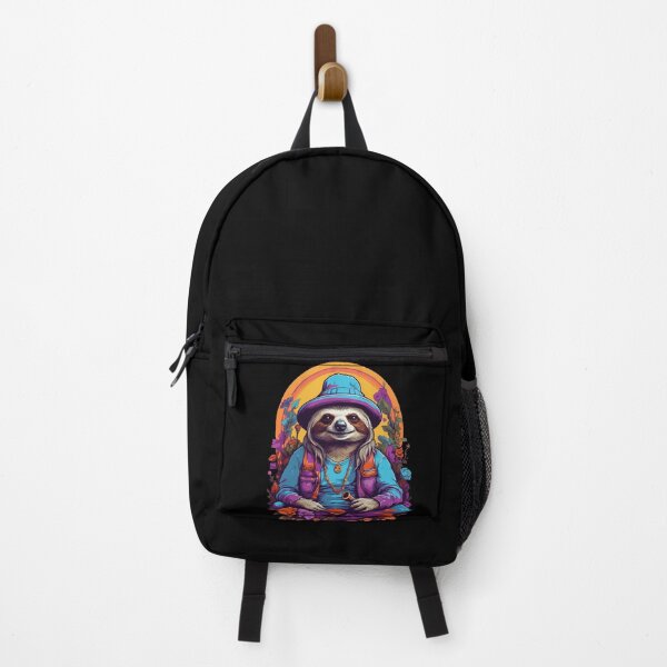 Item preview, Magical Sloth Vibrant Colors Psychedelic designed and sold by LuminOrb.