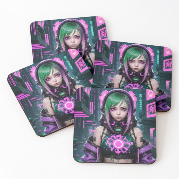 Item preview, Cyberpunk Anime Girl 6 designed and sold by Cyberpunk Neo.