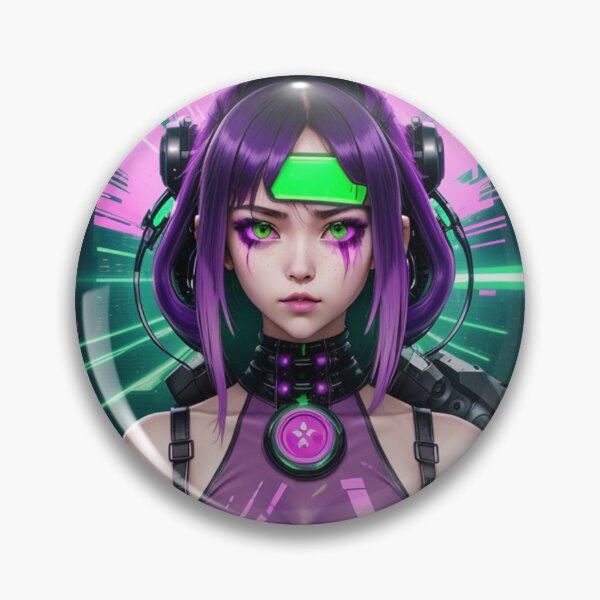 Artikelvorschau, Cyberpunk Anime Girl 7 entworfen und verkauft von Cyberpunk Neo.