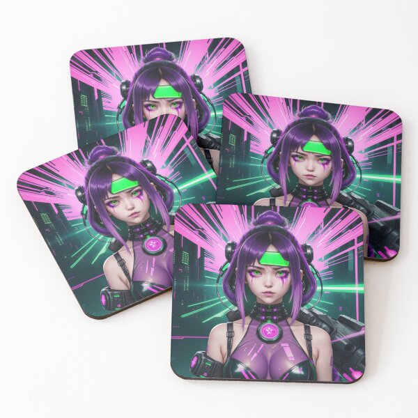 Item preview, Cyberpunk Anime Girl 7 designed and sold by Cyberpunk Neo.