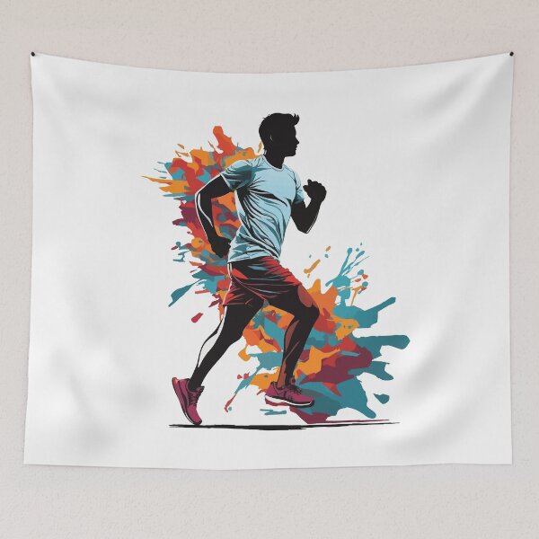 Item preview, Streetwear Jogging Aesthetic Fitness Style designed and sold by LuminOrb.
